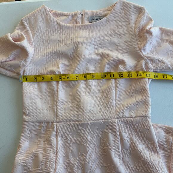 Shelby & Palmer Dress Women 6 Pink Stretch Flattering Party Barbiecore Spring - Picture 4 of 12